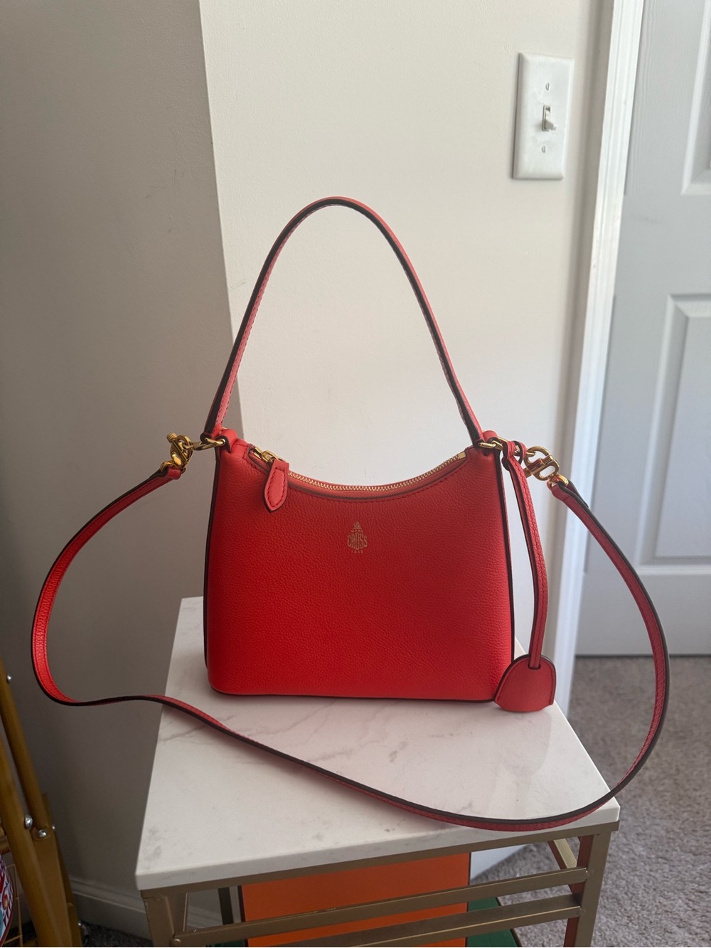 Mark Cross Murphy Bag in Poppy EUC